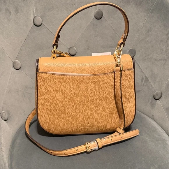 Kate Spade Pebbled Leather Saddle Bag - Picture 3 of 7